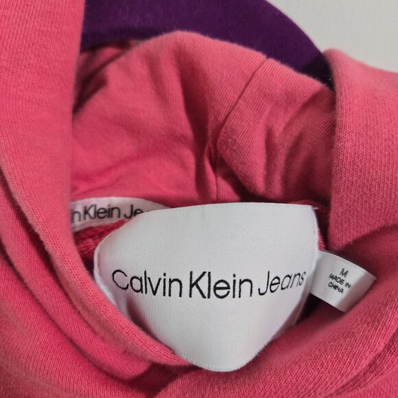 Calvin Klein pink hoodie size M - Picture 5 of 5